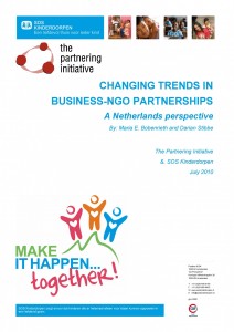 Changing Trends in Business-NGO Partnerships - A Netherlands Perspective