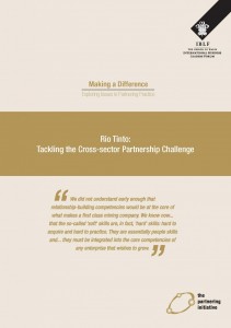 Rio Tinto: Tackling the cross-sector partnership challenge